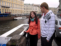Strangers satisfy each other